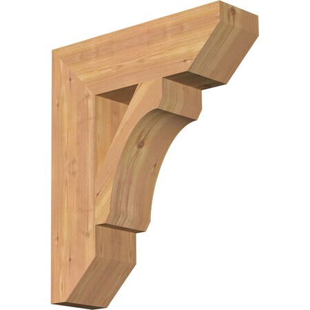 Legacy Slat Smooth Bracket, Western Red Cedar, 5 1/2"W x 20"D x 24"H